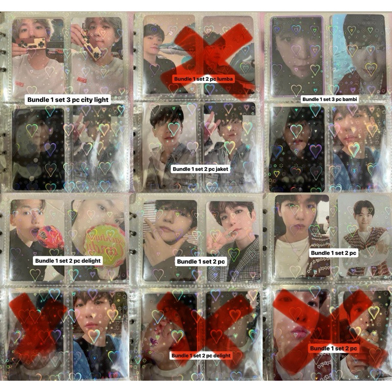 BAEKHYUN PHOTCARD (อ่านคําอธิบาย)