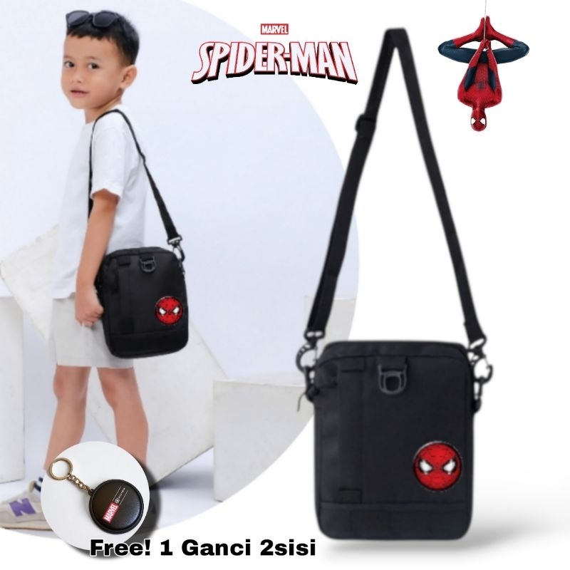 Marvel Avenger Captain America Spiderman Thor Deadpool Mini Box Sling Bag