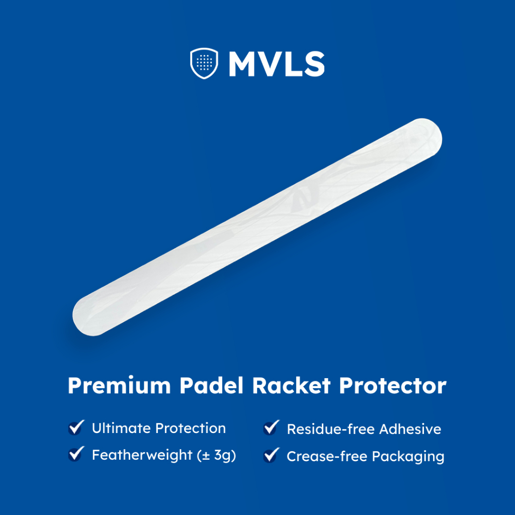 MVLS Premium Padel Racket Protector 3g Only | Padel Premium Lightweight 3g แร็กเก็ต Protector