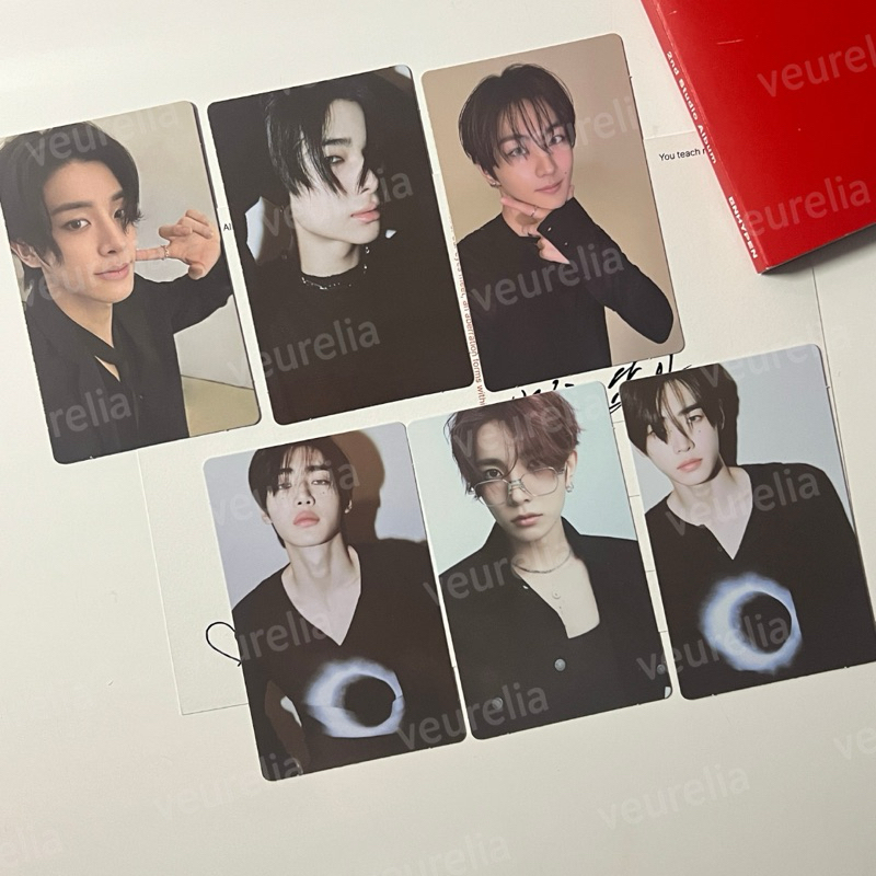 การ์ดนิทรรศการ Enhypen UNSEEN