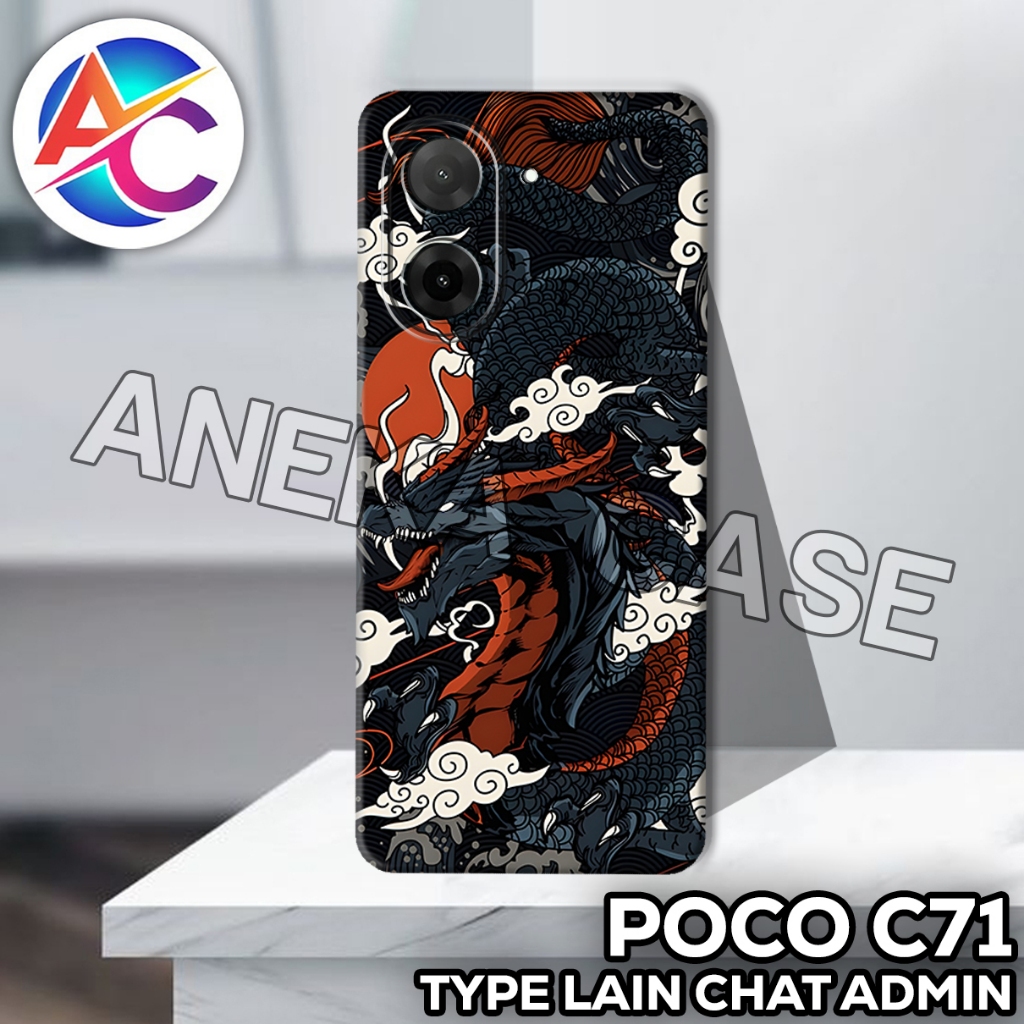 AC29/Case Poco C71/Motif COWOK/softcase Poco C71/casing Poco C71/silicone Poco C71