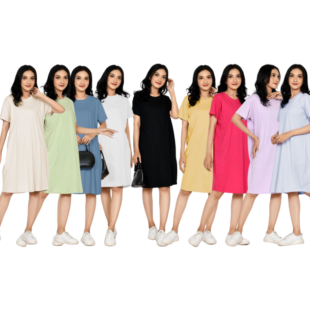 KATUN Short Midi Negligee sushing Cotton เสื้อผ้าผู้หญิงสไตล์เกาหลี | เสื้อผ้าวัยรุ่น Daster ที่ร่วม