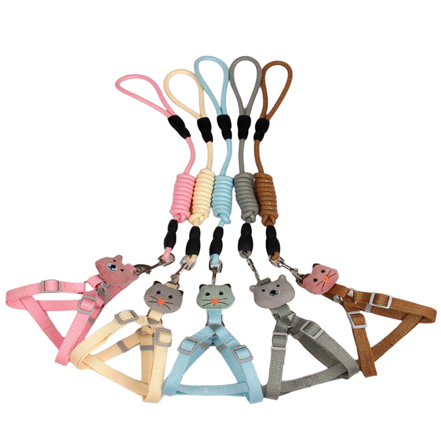 Bobo Harness & Lead Dog & Cat - Dog Cat Harness & Leash - BO-006