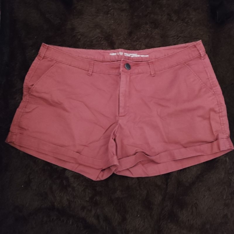 GAP กางเกงยีนส์ขาสั้นผู้หญิง