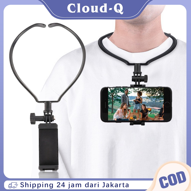 GANTUNGAN HP Phone Holder Neck Lanyard Phone Strap Angle View First Person Fix Phone Lanyard Hanger