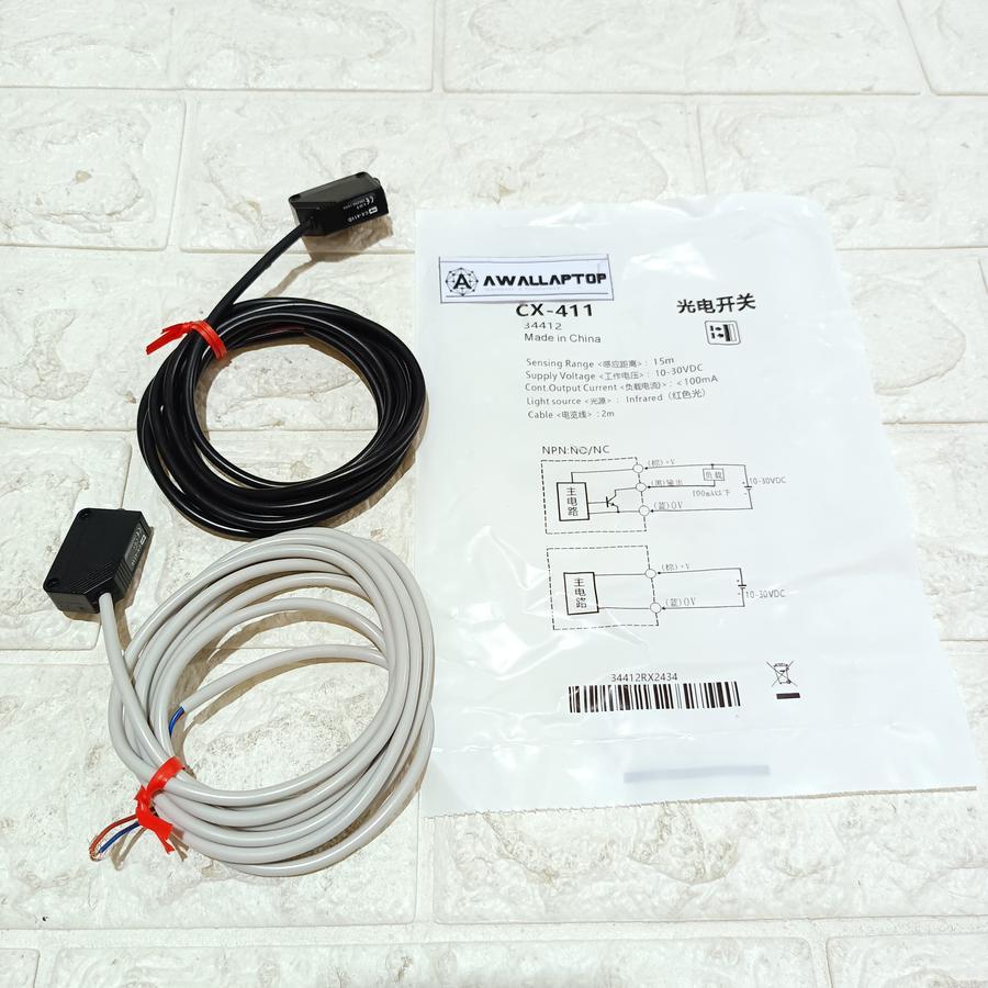 โฟโตอิเล็กทริคเซนเซอร์ cx411 cx411p โฟโตไดโอดเซ็นเซอร์ระยะ