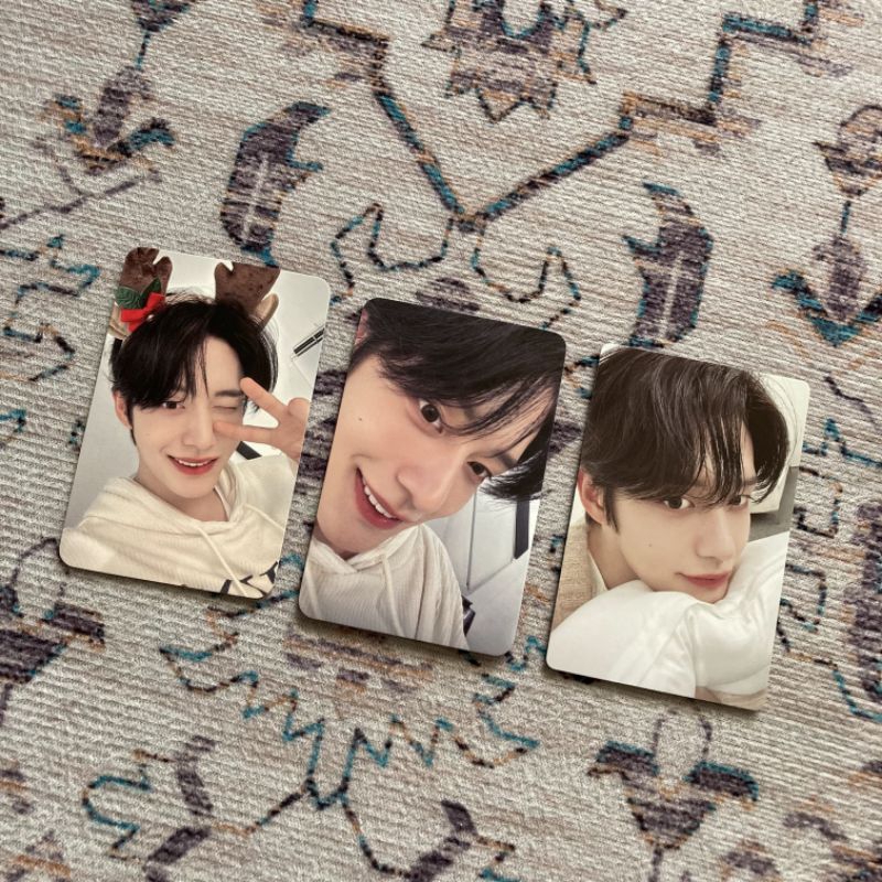 CLEARANCE อย่างเป็นทางการ photocard pc jiwoong ฤดูอวยพร sg 2024 pob g-market โคมไฟ zb1 zerobaseone