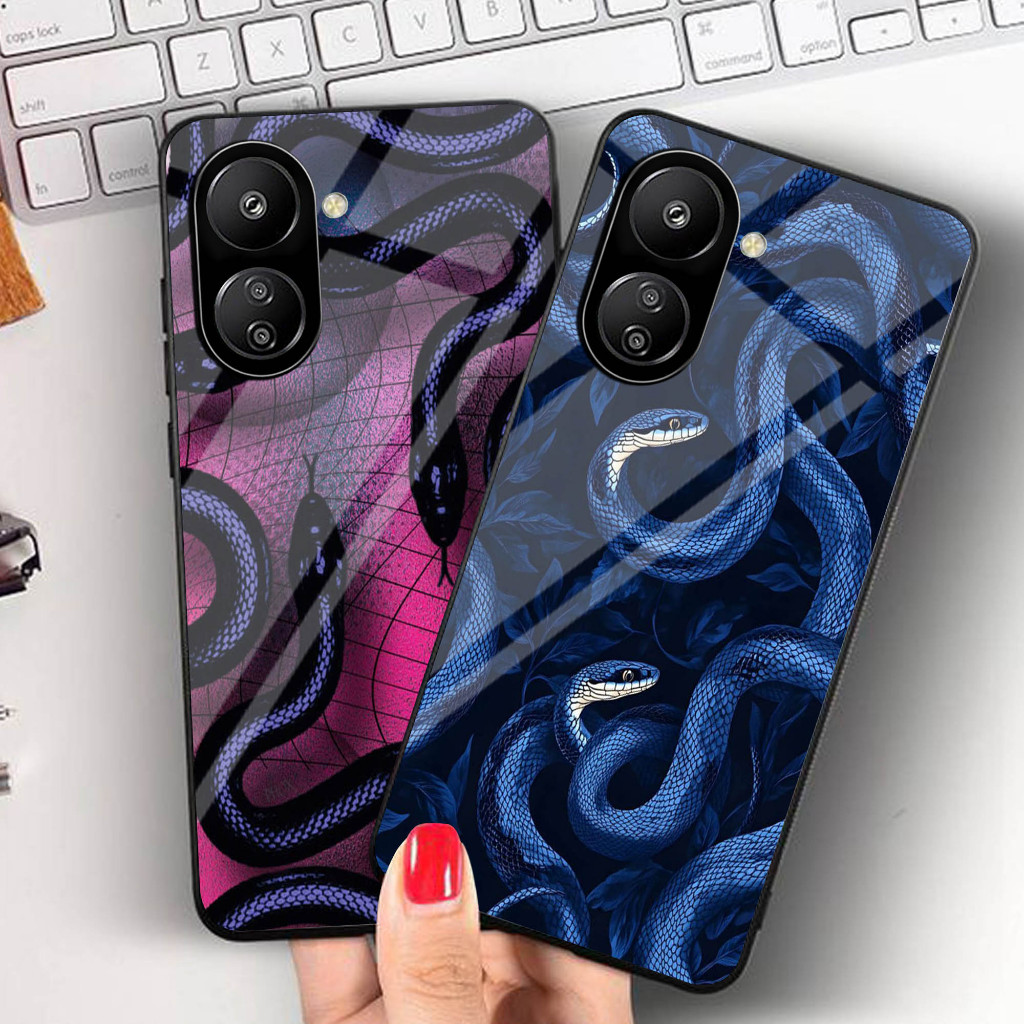 Softcase Glitter Glass Xiaomi Poco F6 F5 F4 C65 C75 M6 PRO REDMI 12C 13 13C 14C NOTE 8 9 11 12 13 14