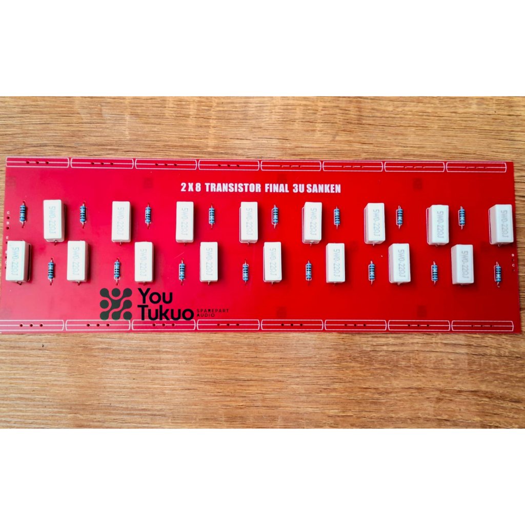 PCB TR FINAL 3U SANKEN 8 ชุด pcb สุดท้าย 3u SANKEN
