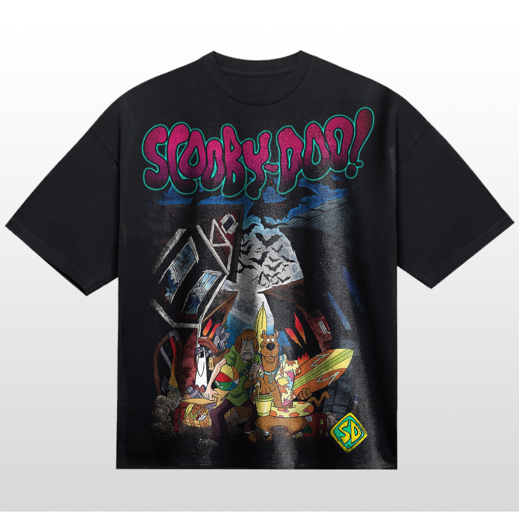 SCOOBY DOO เสื้อยืด SCOOBY DOO OVERSIZE เสื้อยืด SCOOBY DOO -Treasure Merch