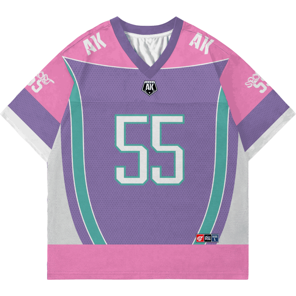 OWESOME OVERSIZE JERSEY SP0RT BUBBLEGUM ฟรี NICKNAME