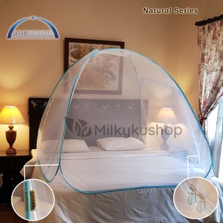kelambu Javan Bed Canopy Natural Xtra King ukuran 200x200 cm