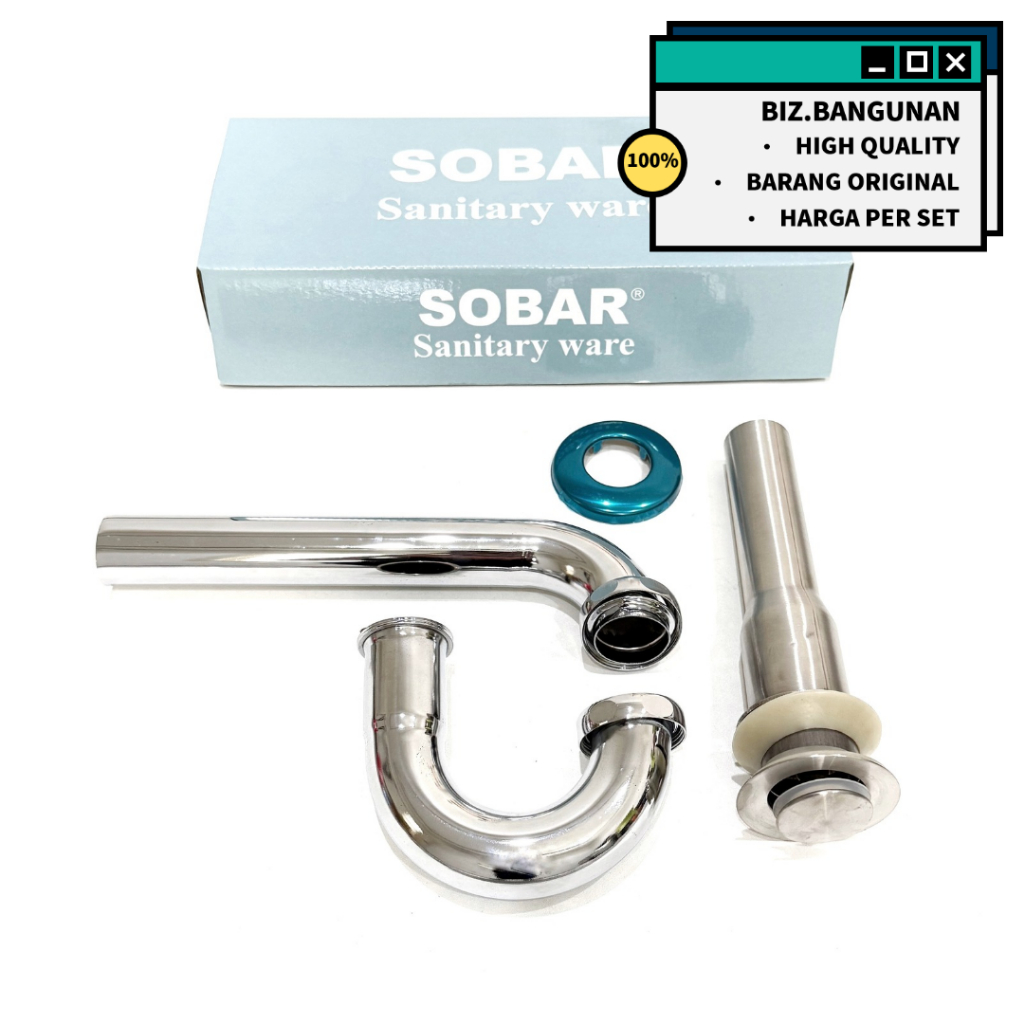 SWAN SINK SIPHON SOBAR CHROME - ARFUR เครื่องฉีดน้ําแรงดันสูง