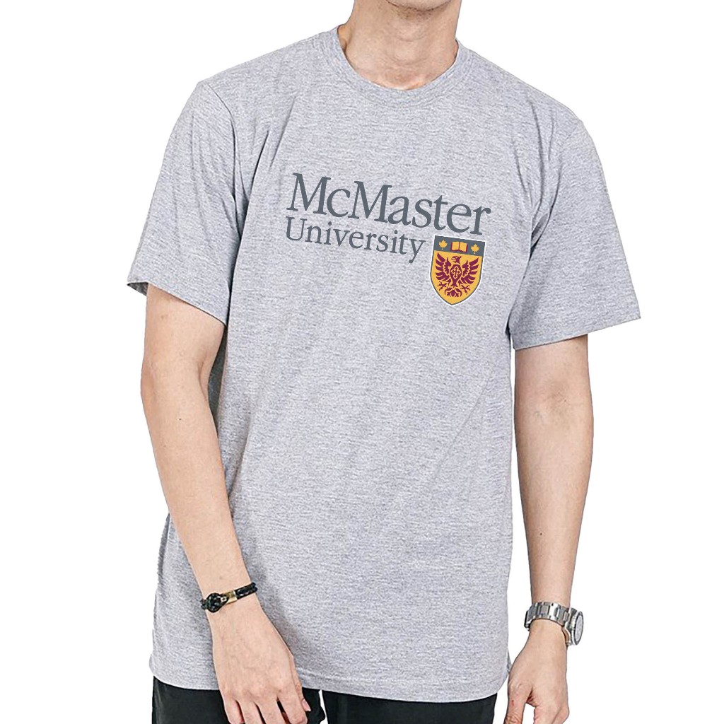 เสื้อยืดแขนสั้น McMaster University Canada Cotton Combad