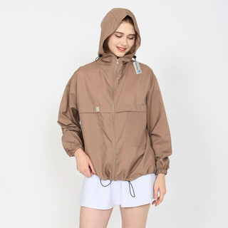 MIGHTYANYWHERE- Jaket Olahraga Parasut Polos Pria/Wanita Sauna Suit, Jogging, Lari, Bersepeda, Despo, Gym Fitnes, Senam, Yoga, Running