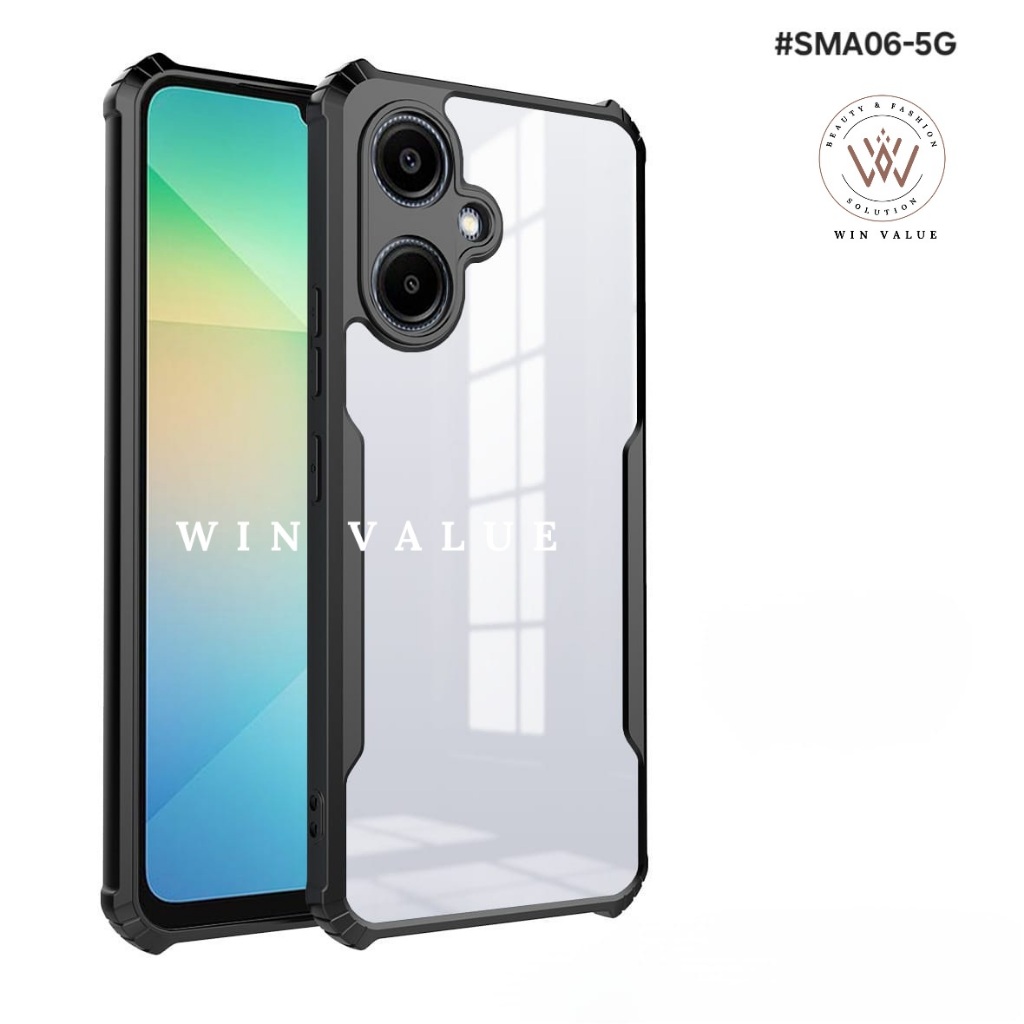 Samsung A06 5G Case Armor Case กันกระแทก Fusion Case Samsung A06 5G