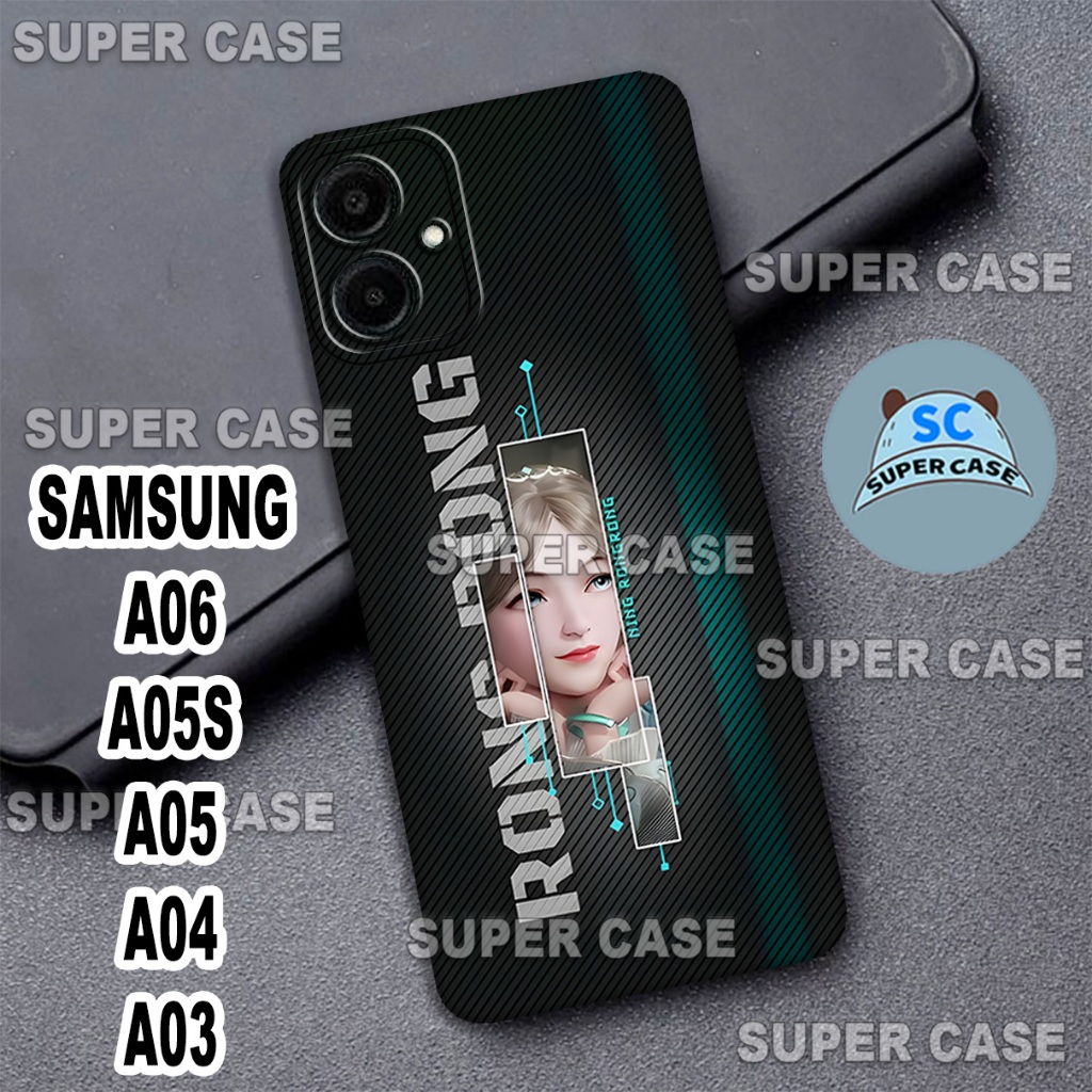(Q5) Softcase Procamera สําหรับ HP SAMSUNG A06/A05/A05S/A04/A03 ล่าสุด | สาว MOTIF | ปลอก SAMSING A0