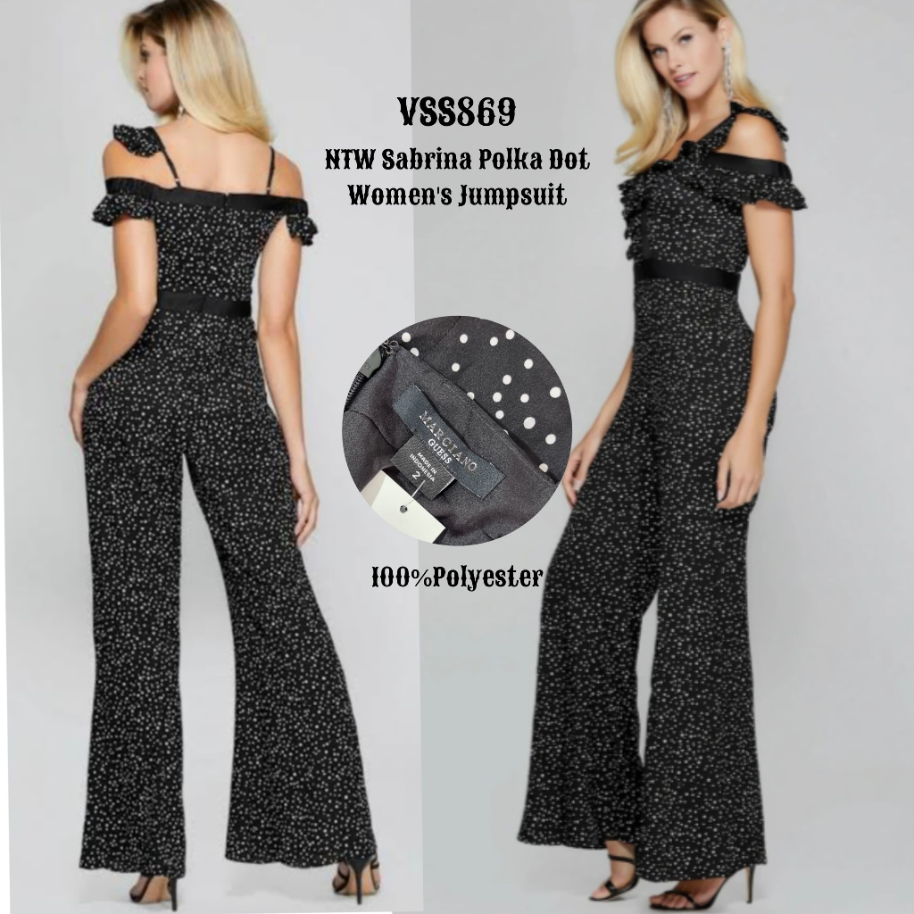 NTW Sabrina Polka Dot จั๊มสูทผู้หญิง