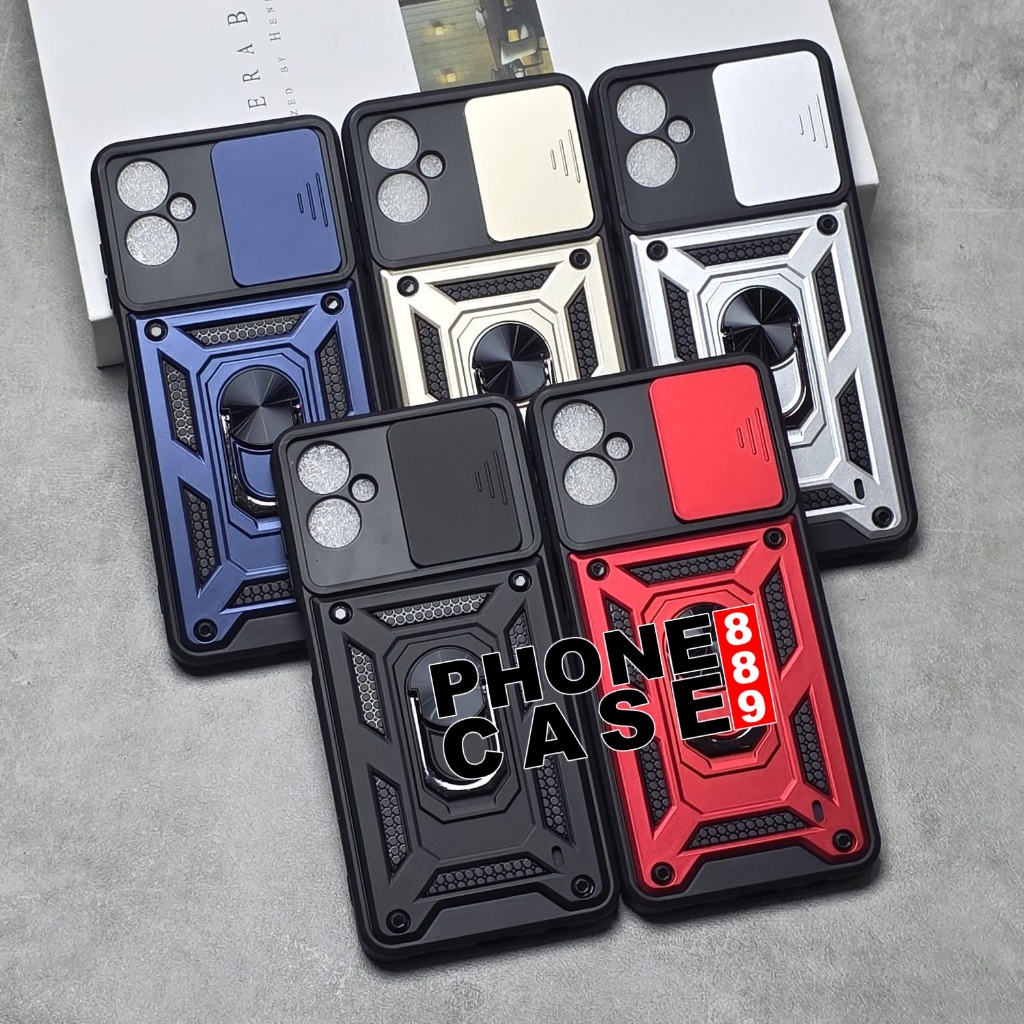 CASE SAMSUNG A06 5G CASE ROBOT CASE TRANSFORMER SLIDE RING CASE SAMSUNG A06 5G