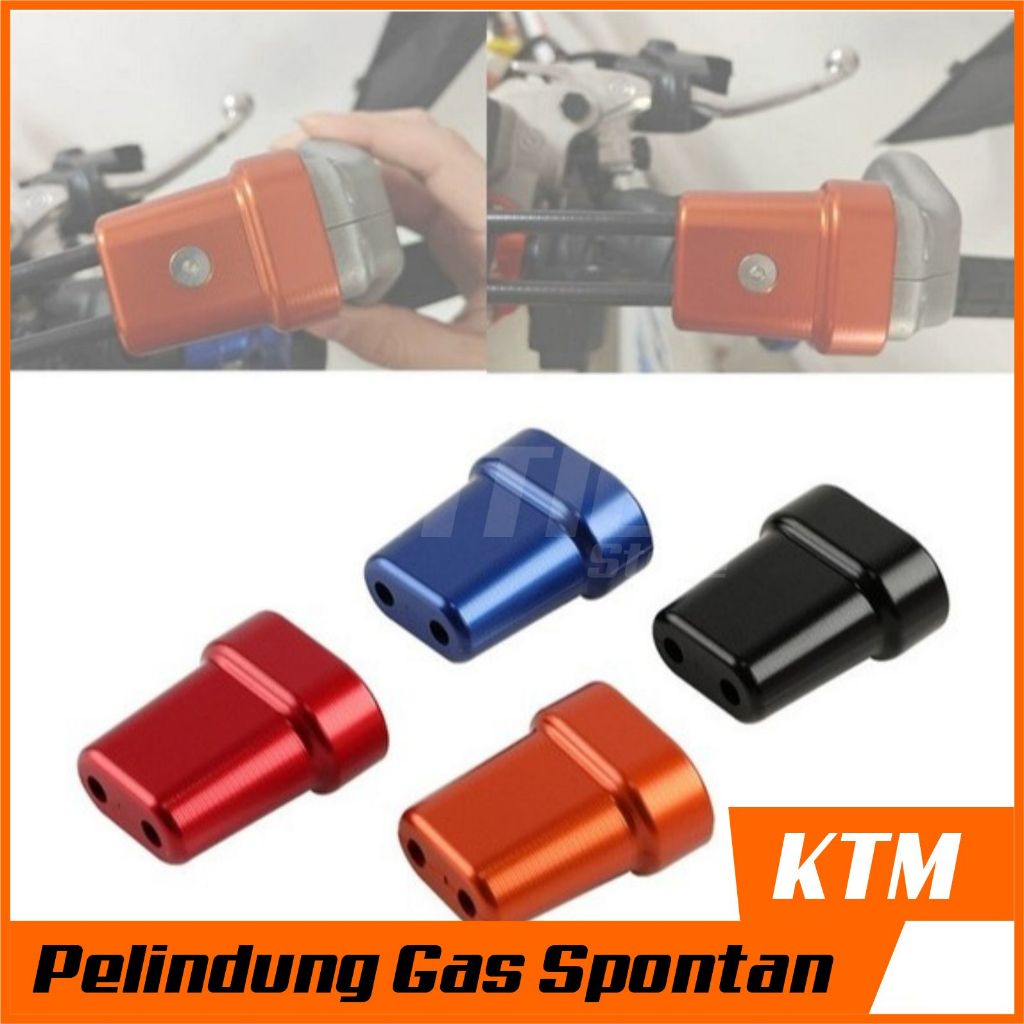 KTM Spontan Gas Protector - การ์ดสายคันเร่ง CNC KTM Husqvarna Gasgas