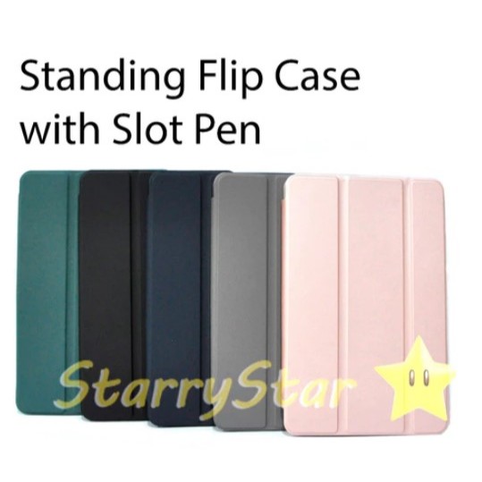 Redmi Pad SE 8.7 นิ้ว / 220233L2G Smart Case + Pen Slot [ไม่รวมปากกา] Standing Flip Cover Casing Tab