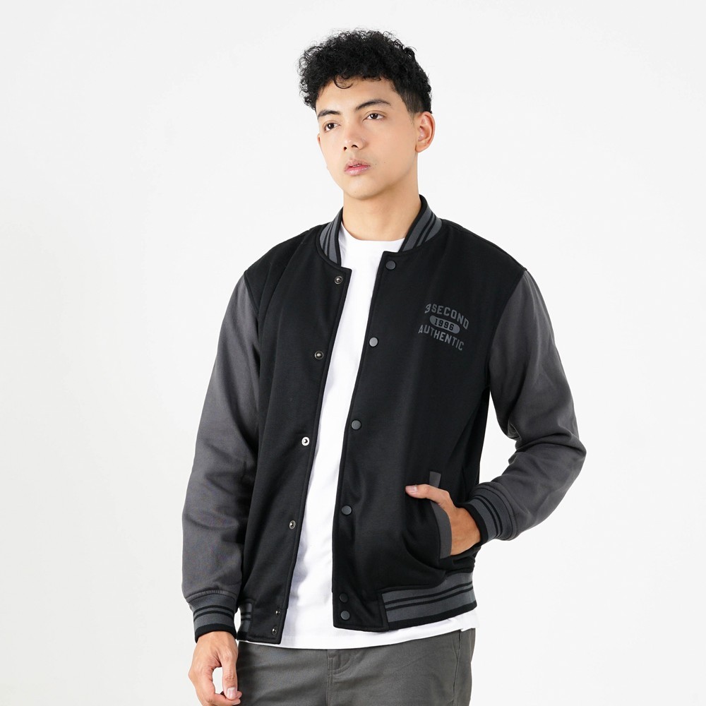 3Second Atlas Fortune OL-C Mens Regular Fit Bomber Jacket150225