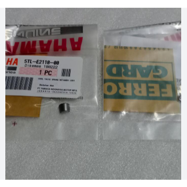 5TL-E2118-00 YAMAHA MIO NMAX NEW AEROX-155 BYSON ORIGINAL YGP VALVE NAIL