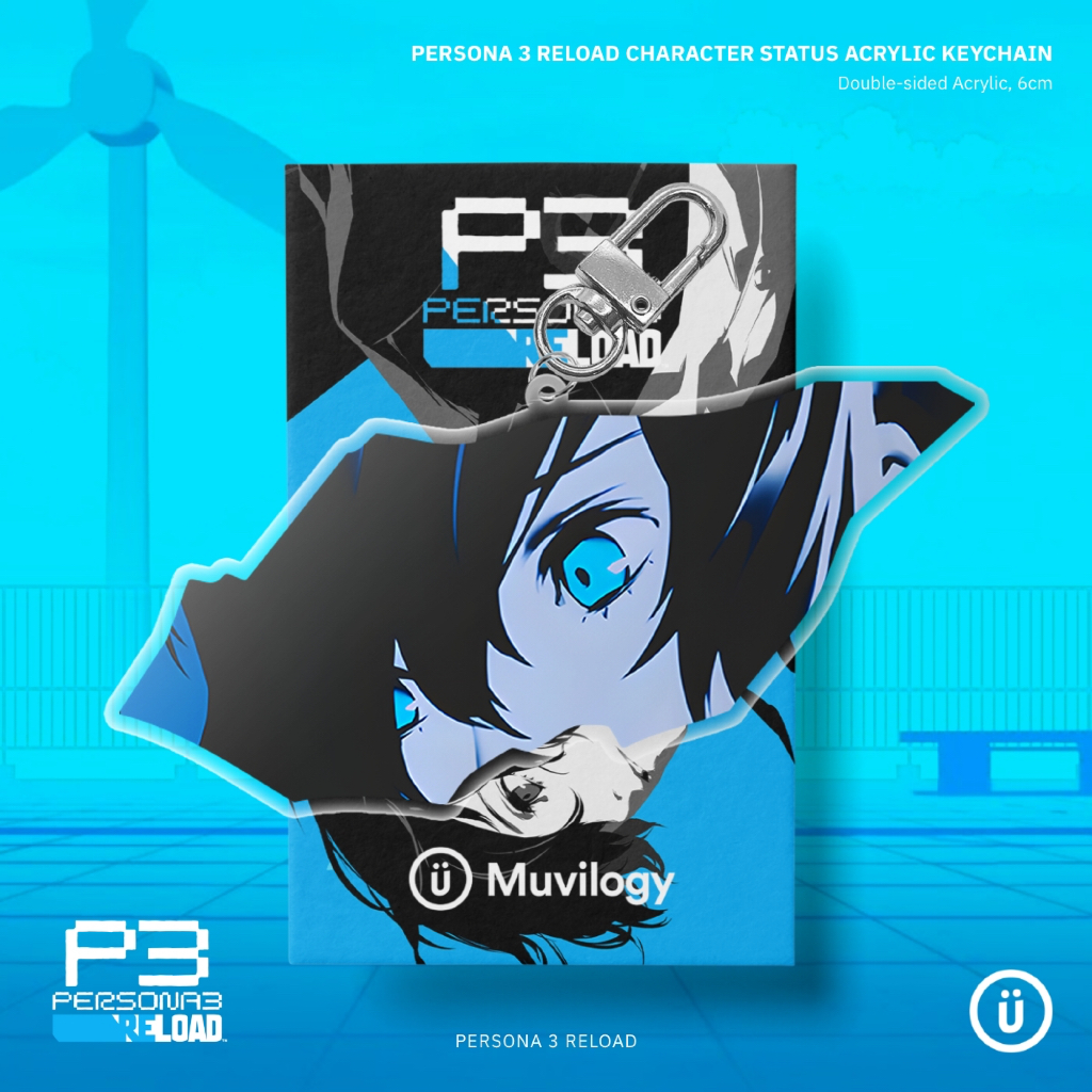 Persona 3 Reload - ตัวละคร Mirror Status พวงกุญแจอะคริลิคสองด้าน (Fanmade)