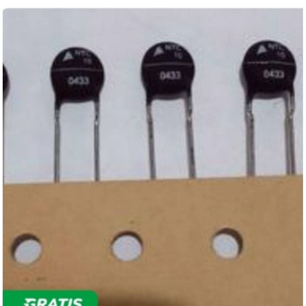 NTC 10 Ohm 10Ohm NTC10 เส้นผ่านศูนย์กลาง 11 มม. เทอร์มิสเตอร์ NTC