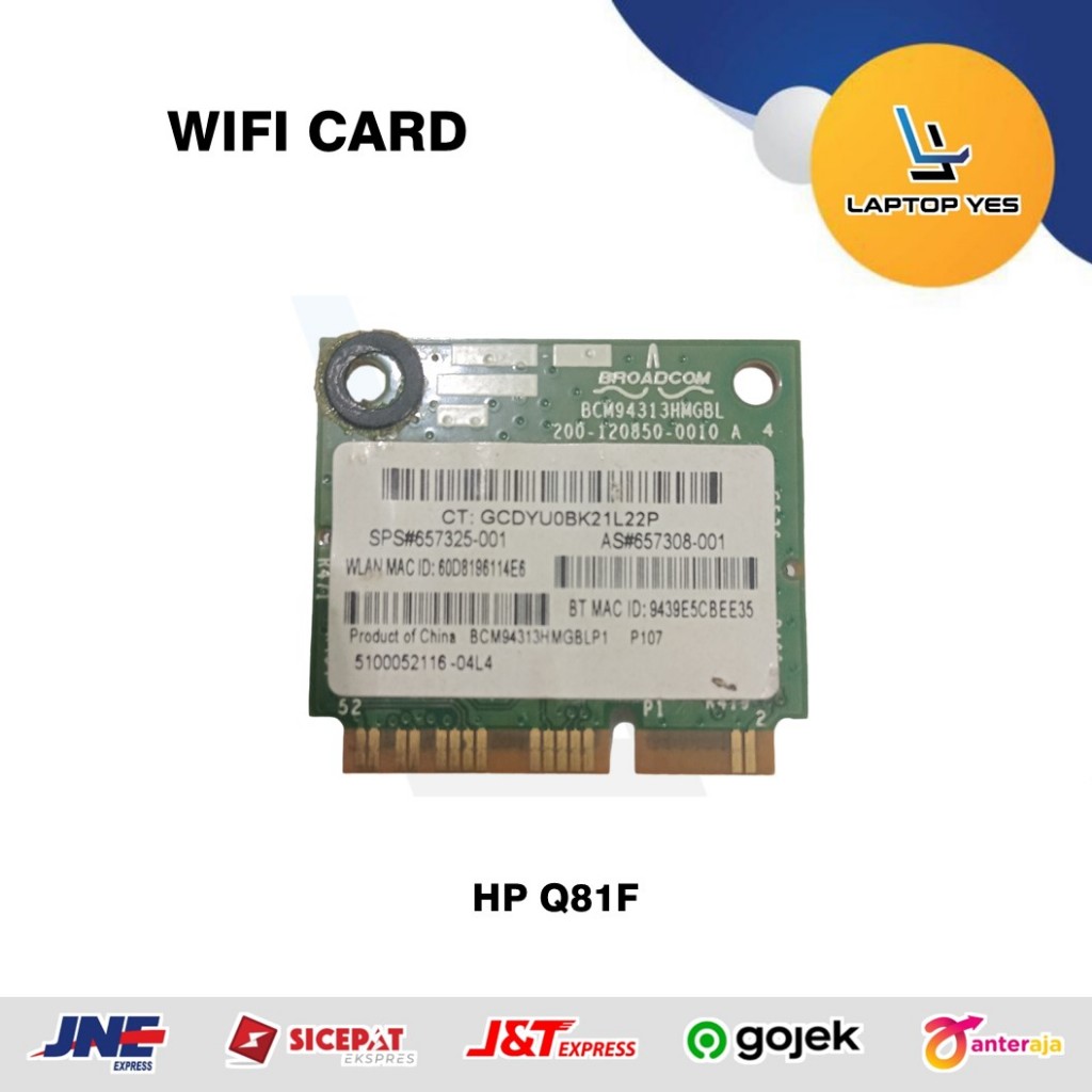 การ์ด Wifi HP Q81F**