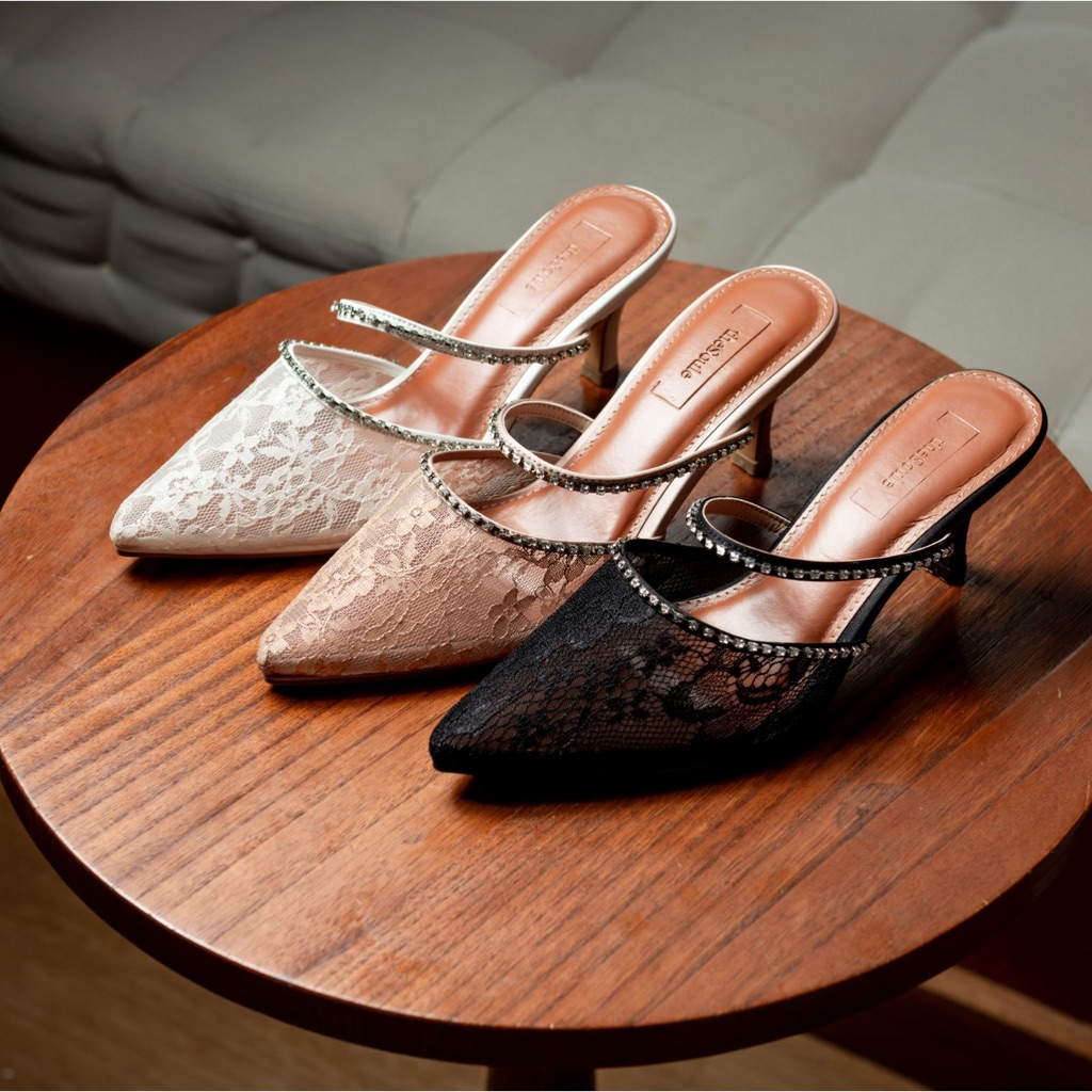 Thesoule - Kayla Heels 7cm/Wedding Heels/Akad Heels/Proposal Heels