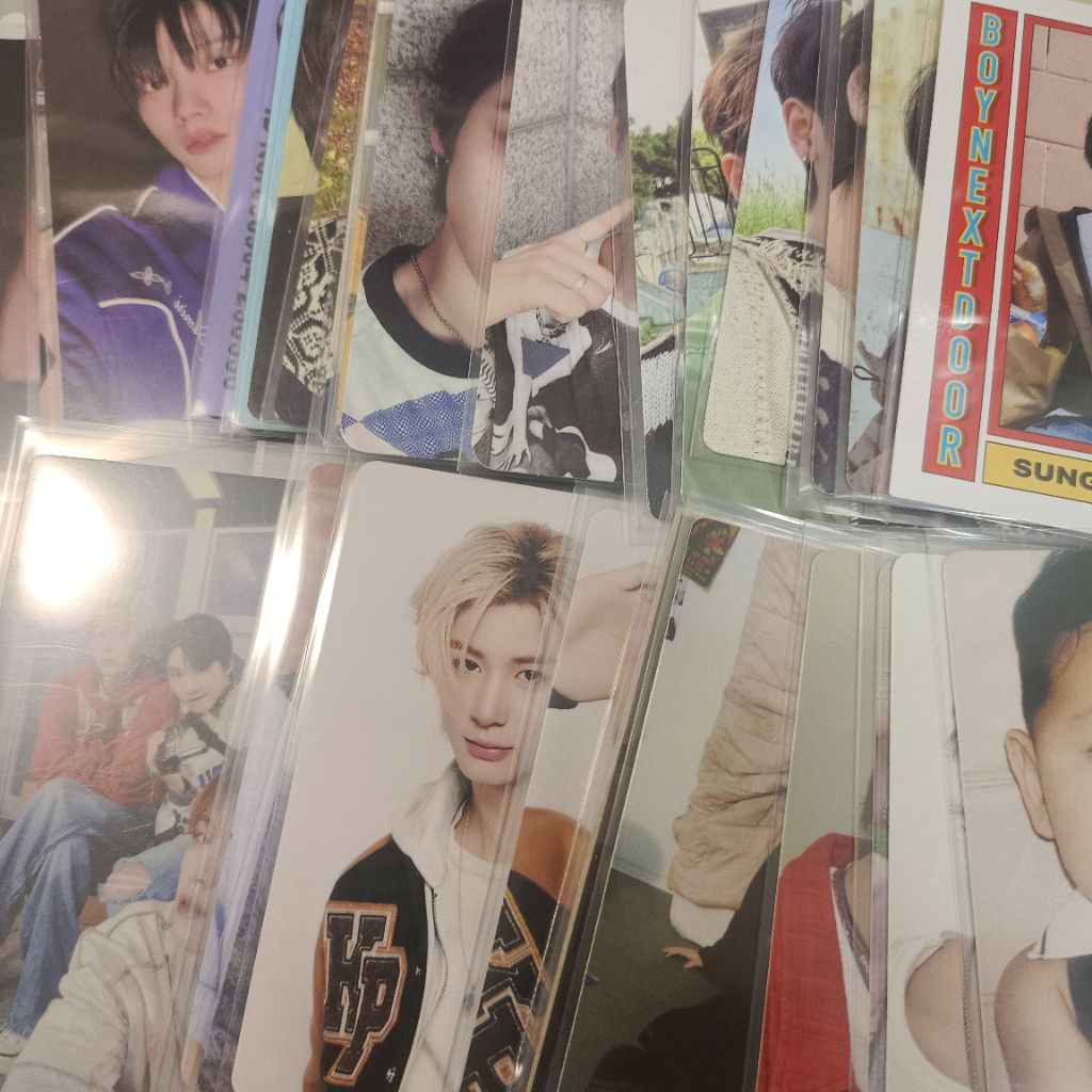 (ตอนที่ 1) Sungho Riwoo Jaehyun Taesan Leehan Woongark Boynextdoor Photocard