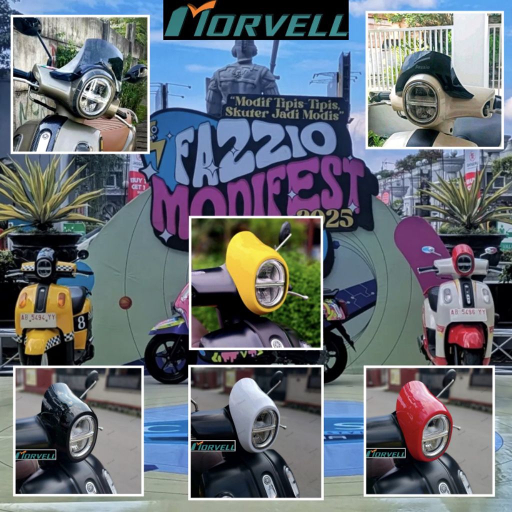 Visor winsil fazzio หลังคา winshield Sport Screen บังโคลนแตร fazio