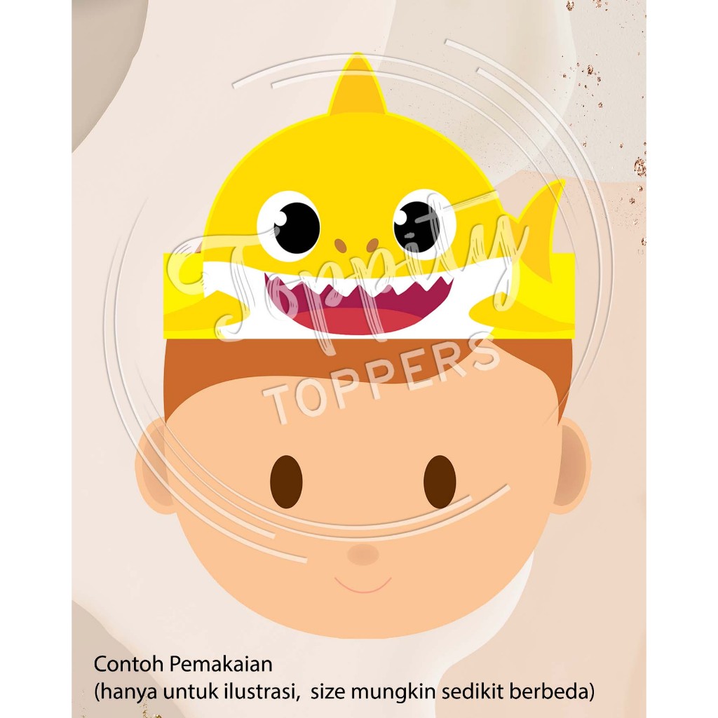 หมวกปาร์ตี้ หมวกปาร์ตี้ Baby Shark