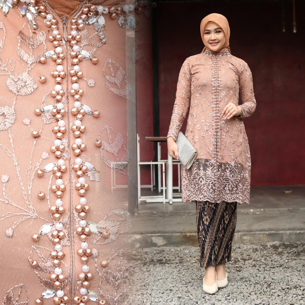 LAST MODERN KEBAYA SET / PEARL TILE TUNIC KEBAYA / KEBAYA FM7483