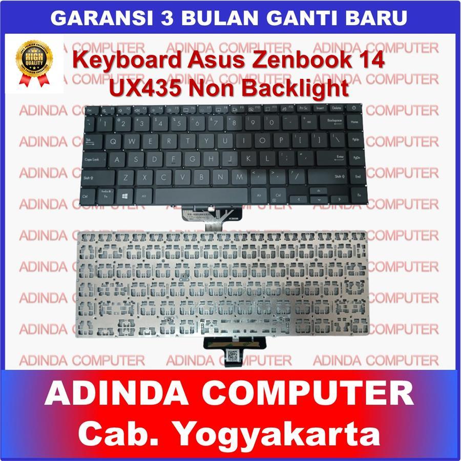 Asus Zenbook 14 UX435 U4800EG UX435EA UX435EG NON BACKLIGHT คีย์บอร์ด