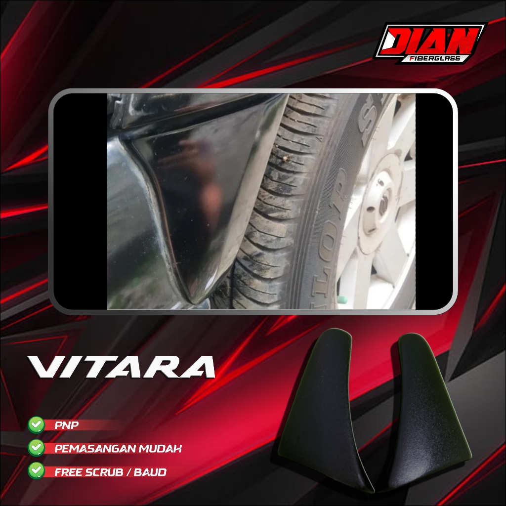 Escuddo 2.0i & 1.6 grand escudo over การเชื่อมต่อบังโคลน กันชนหน้ารุ่นเดิม