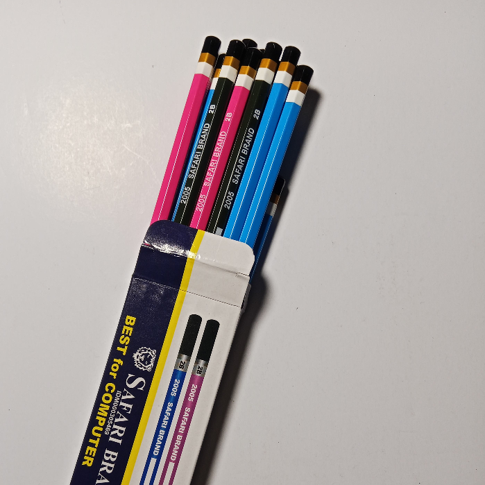 SAFARI PENCIL 2B 2005 | 2B PENCIL | โหล 1 มี 12