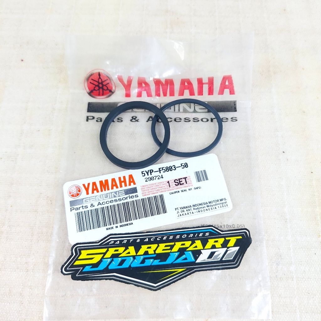 ซีลลูกสูบคาลิปเปอร์ด้านหน้า YAMAHA ดั้งเดิมสําหรับ Mio Smile Soul Fino คาร์บูเรเตอร์ 5YP-F5803-50