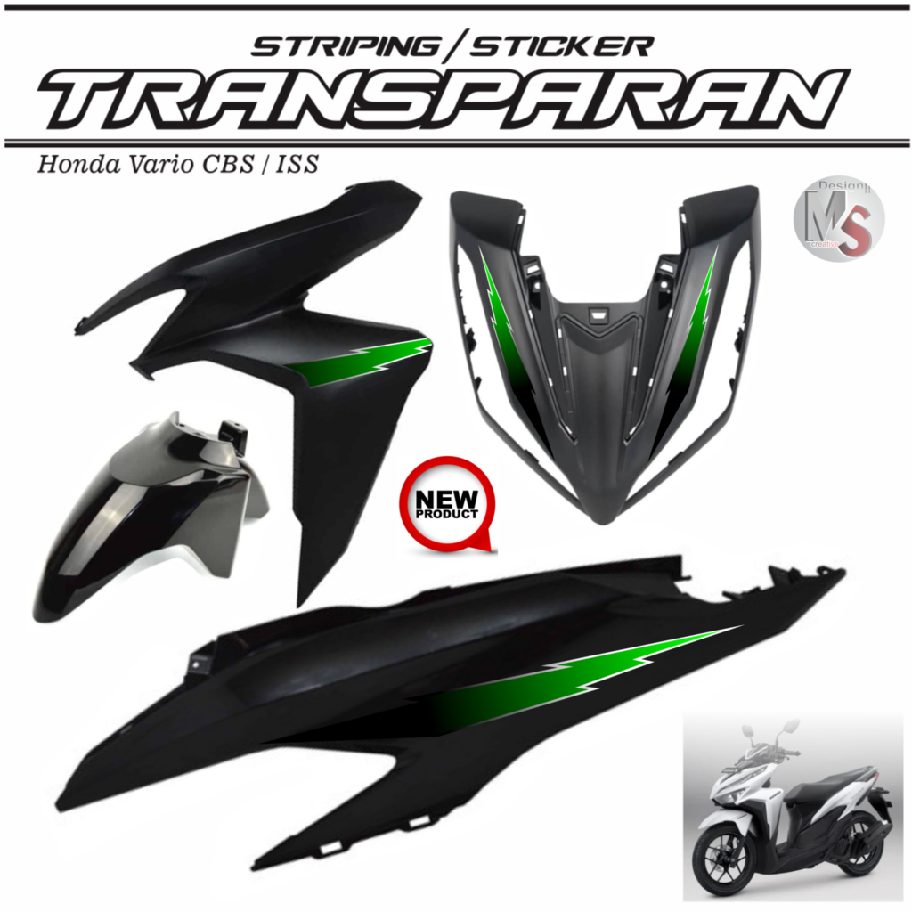 Custom Striping vario 125 ใหม่ gen 1 รถราง mc quin Y1