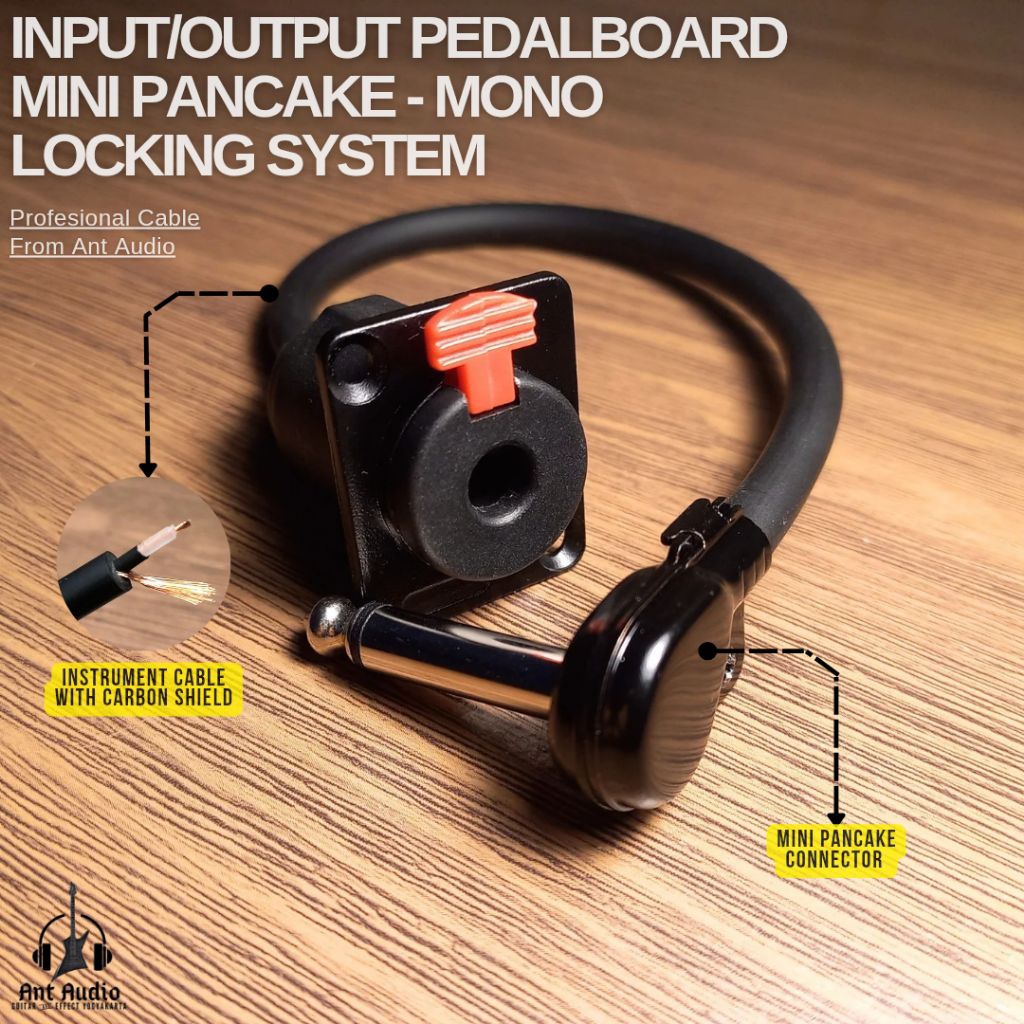 สาย Input / Output Mono Pedalboard | เสียงมด