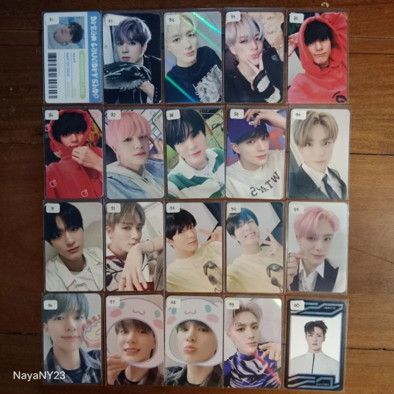 Photocard JANO NCT DREAM Official (ร้านซักรีดสร้อยคอ Universe KMS ISTJ Extrovert POB YZY Hot Sauce H