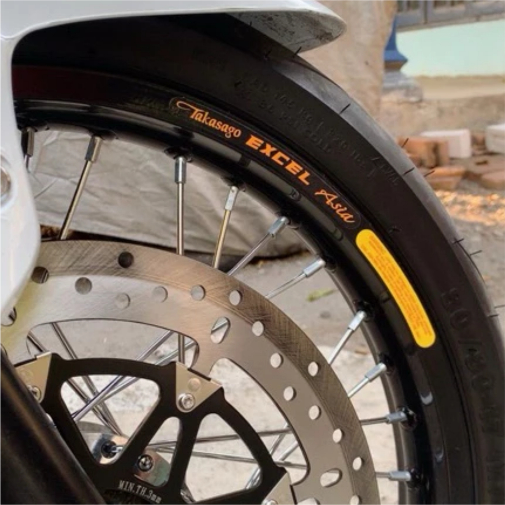 สติ๊กเกอร์ TAKASAGO EXCEL ASIA PRINT RIM