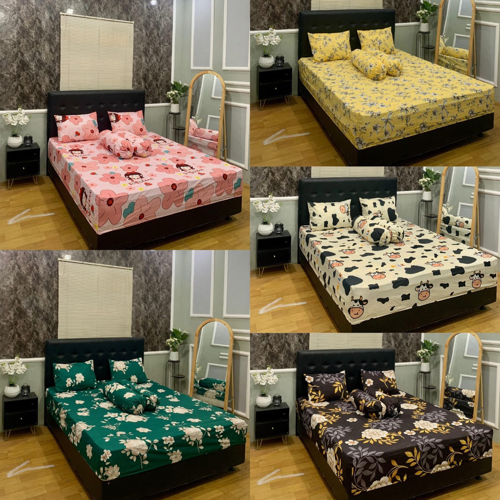 (WAREHOUSE CLEARANCE) MOTIF BED SHEET 180 x 200 HEIGHT 20 || บ้านทําแผ่นสําเร็จรูป