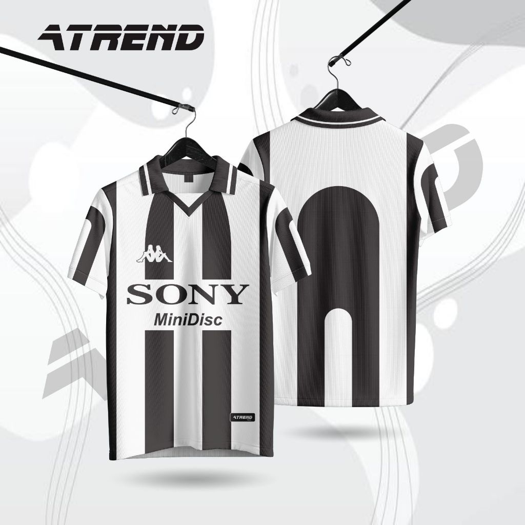 JERSEY ATREND 145 / JUVENTUS FUTSAL FOOTBALL JERSEY / BAND JERSEY / RETRO JERSEY / VINTAGE JERSEY