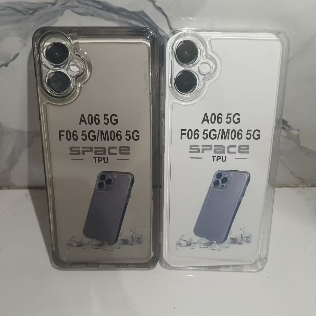 เคสนิ่ม Original Space Bening Samsung A06 5G/F06 5G/M06 5G ปลอกโปร่งใสตัวป้องกันกล้อง