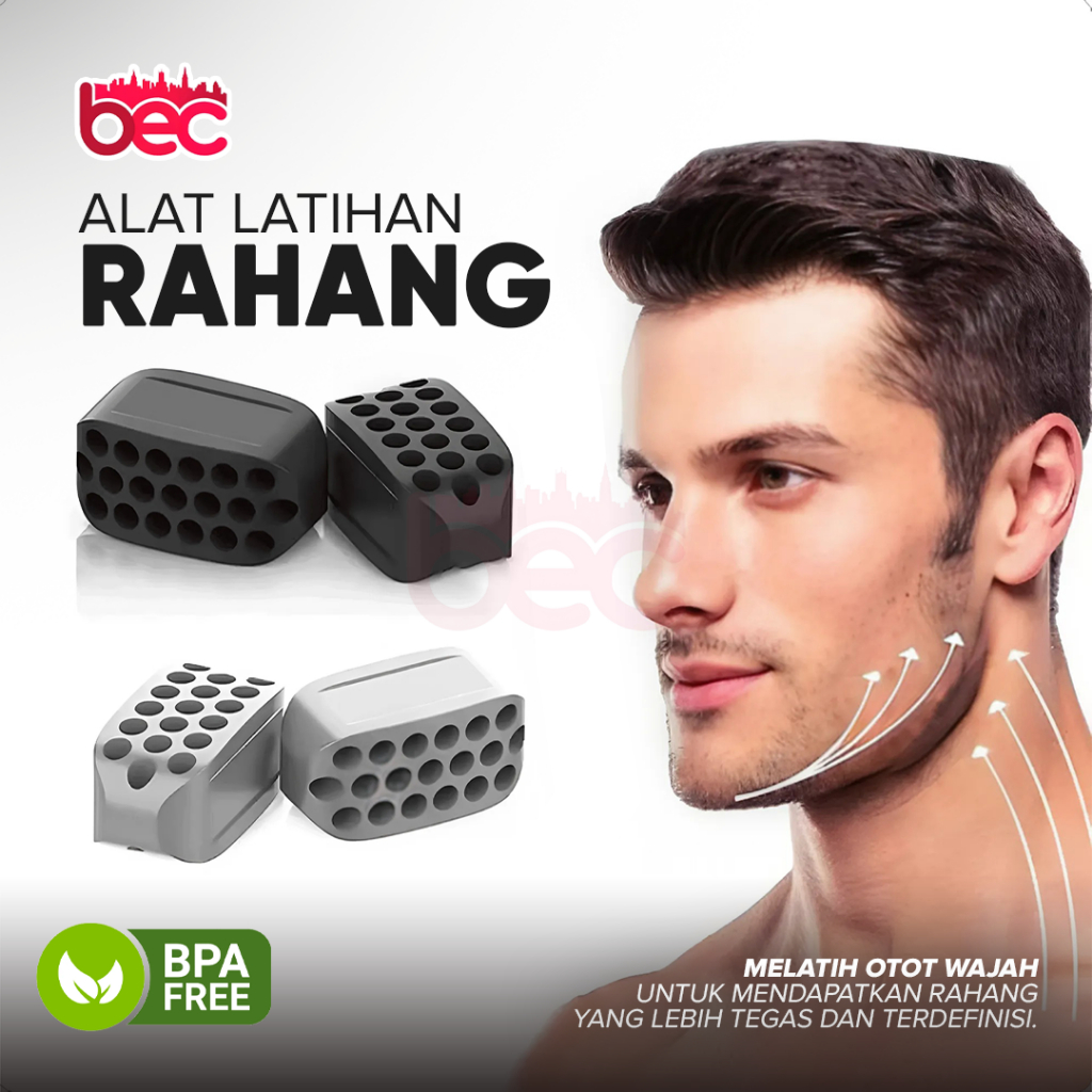 [BEC] ซิลิโคน Jaw Trainer Mastic Ball Jaw การออกกําลังกายเครื่องมือ | ออกกําลังกาย Jawline | การออกก