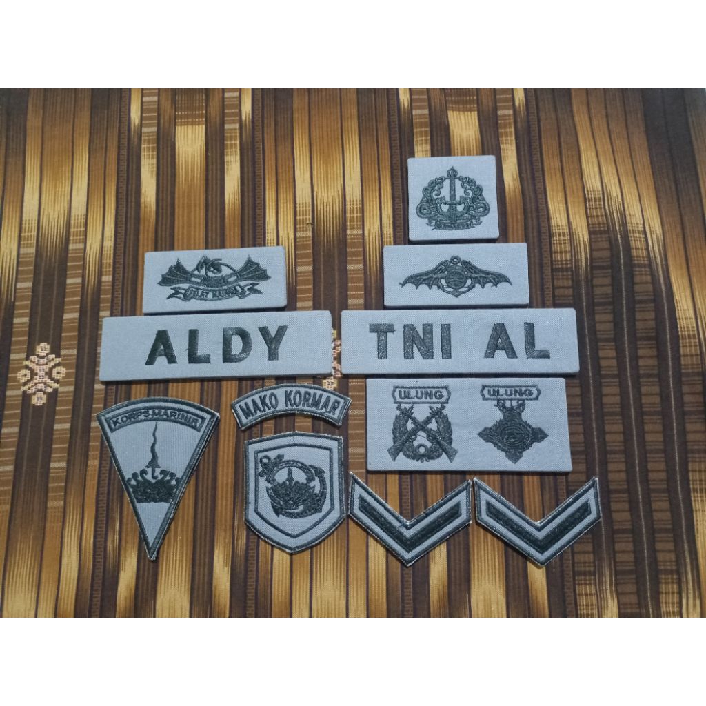 LAYAR TNI AL PDL NKRI NAME PLATE (Po 3H) สมบูรณ์ ATTRIBUTES