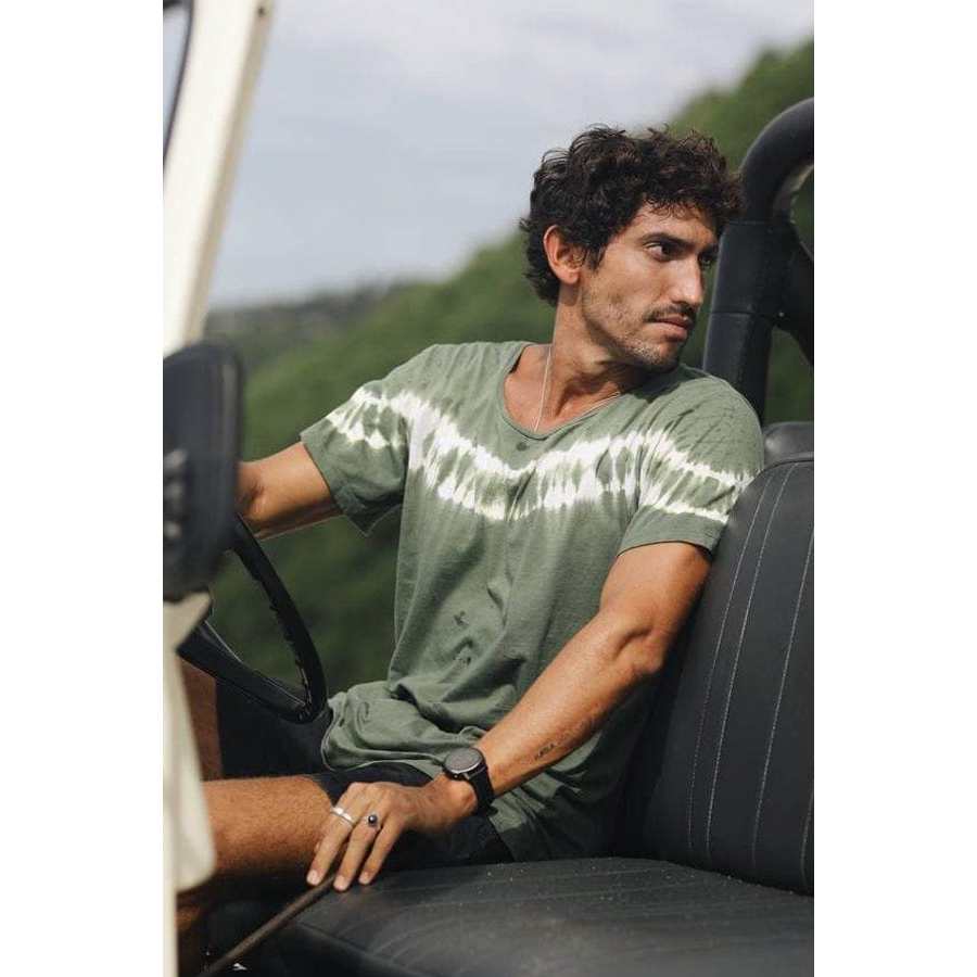 Lost In Paradise - TIE STRIPE TEE