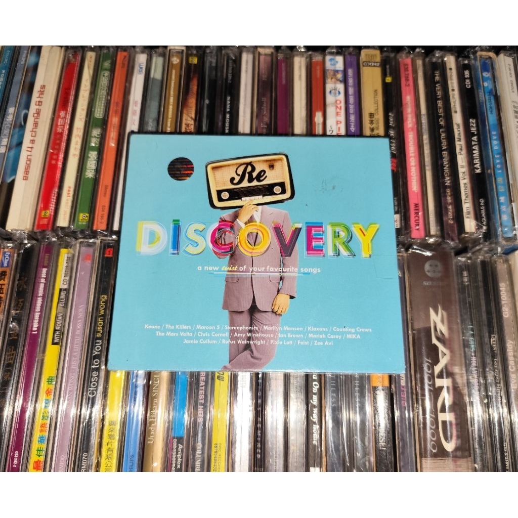 CD Re Discovery (2 x CD, Compilation) - Keane, The Killers, Maroon 5, Stereophonics, Marilyn Manson,